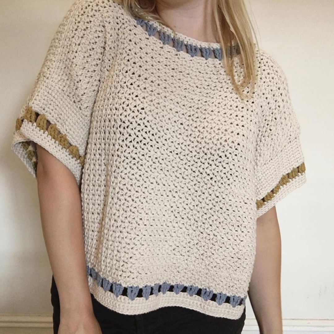 Summer Vine Tee Pattern