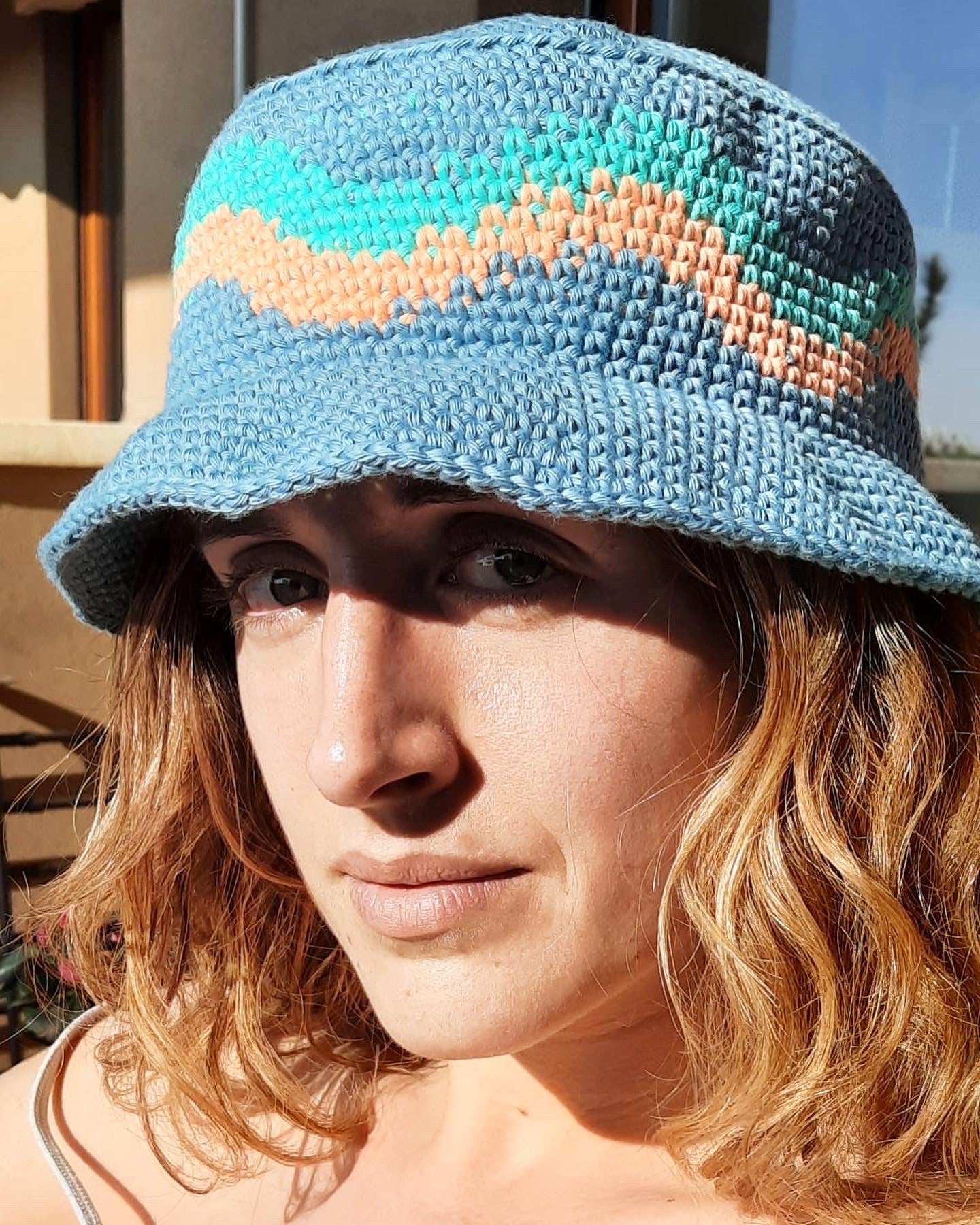 Wavy Bucket Hat Pattern