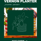 Vernon Planter Cover Pattern