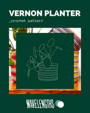 Load image into Gallery viewer, Vernon Planter Cover Pattern

