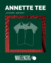 Load image into Gallery viewer, Annette Tee Pattern
