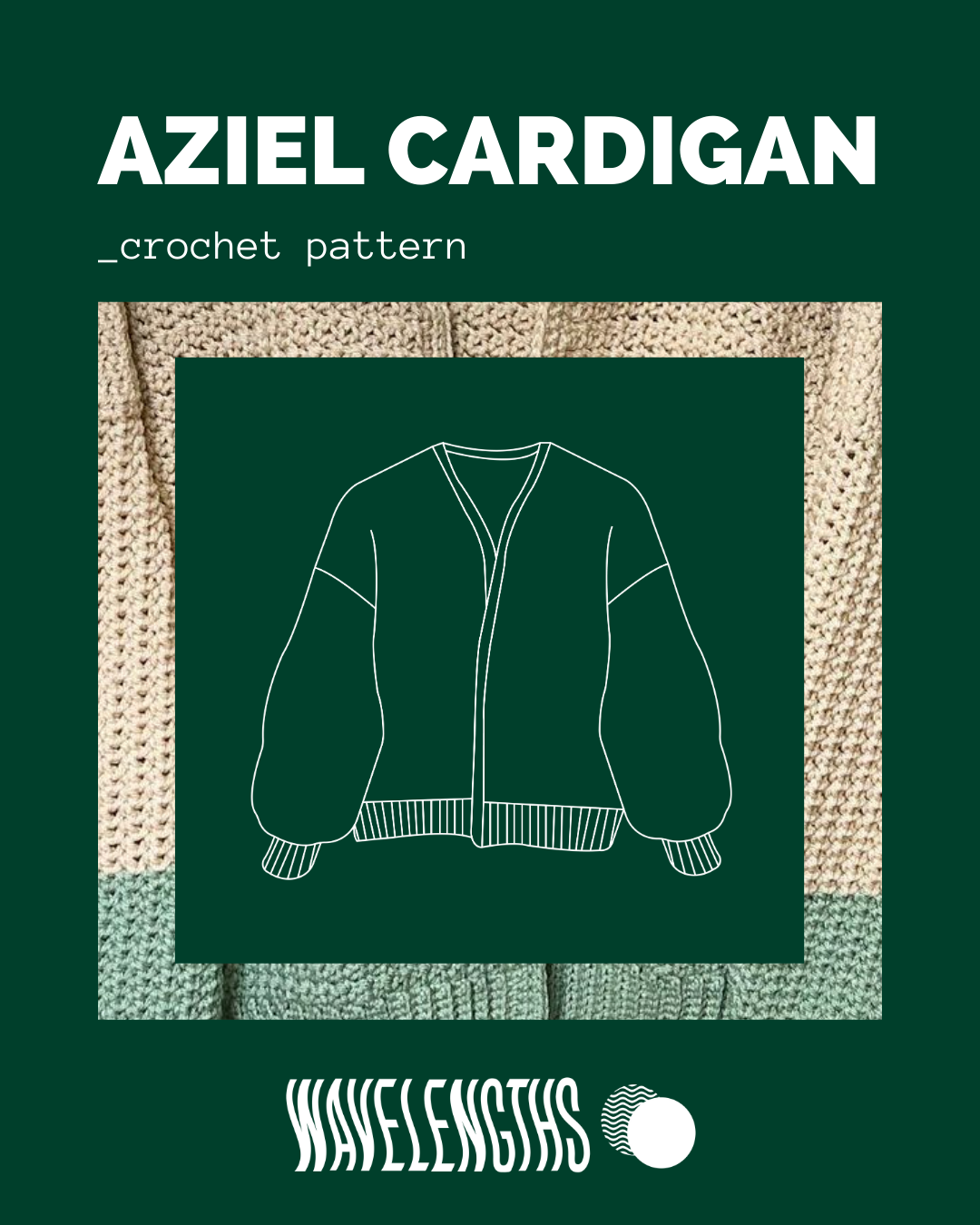Azrael Sewing Pattern Aziel Cardigan Pattern – shopwavelengths