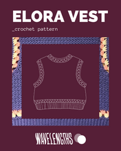 Load image into Gallery viewer, Elora Vest Pattern
