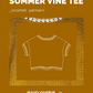 Summer Vine Tee Pattern