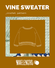 Load image into Gallery viewer, Vine Sweater Pattern
