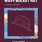 Wavy Bucket Hat Pattern